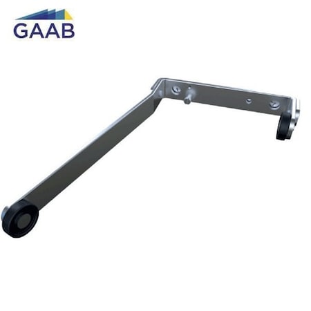 Gaab DOOR CLOSING SELECTOR FOR PAIRED DOORS/ ZINC FINISHING GAB-T210-03